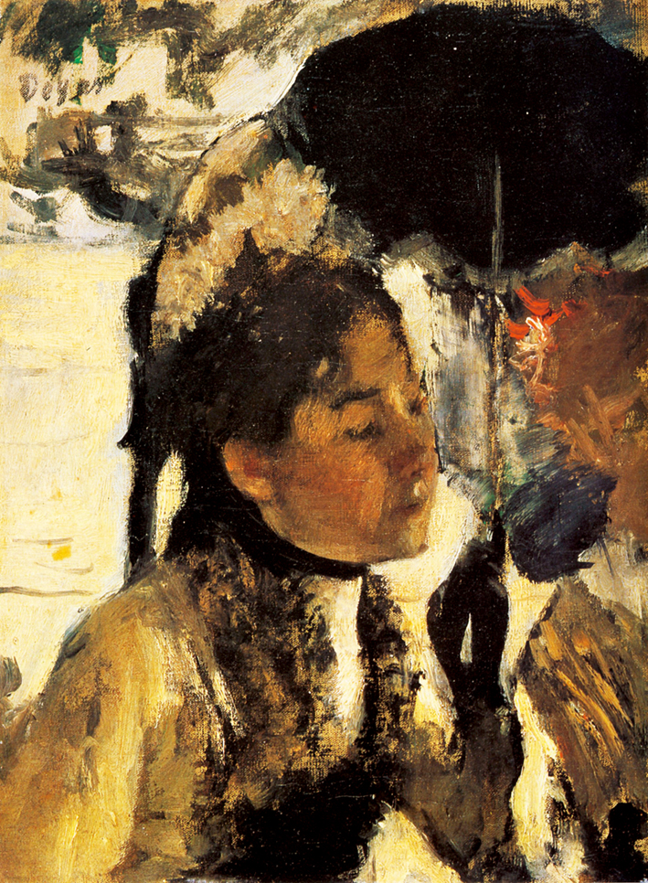  埃德加·德加 Edgar Degas—— 女子肖像 (11)